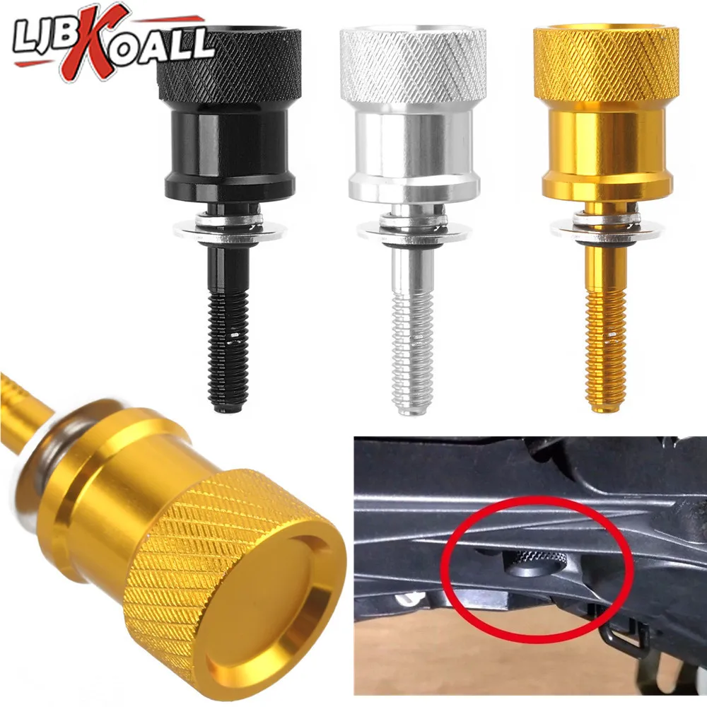 

For BMW R Nine T R9T RNINET 2014-2019 Motorcycle Aluminum Rear Fender Passenger Seat Bolt Screw Removal Tool-less Quick Release