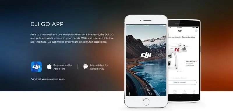 DJI Phantom 3 Standard FPV With 12MP Camera Shoots 2.7K Video RC Quadcopter RTF