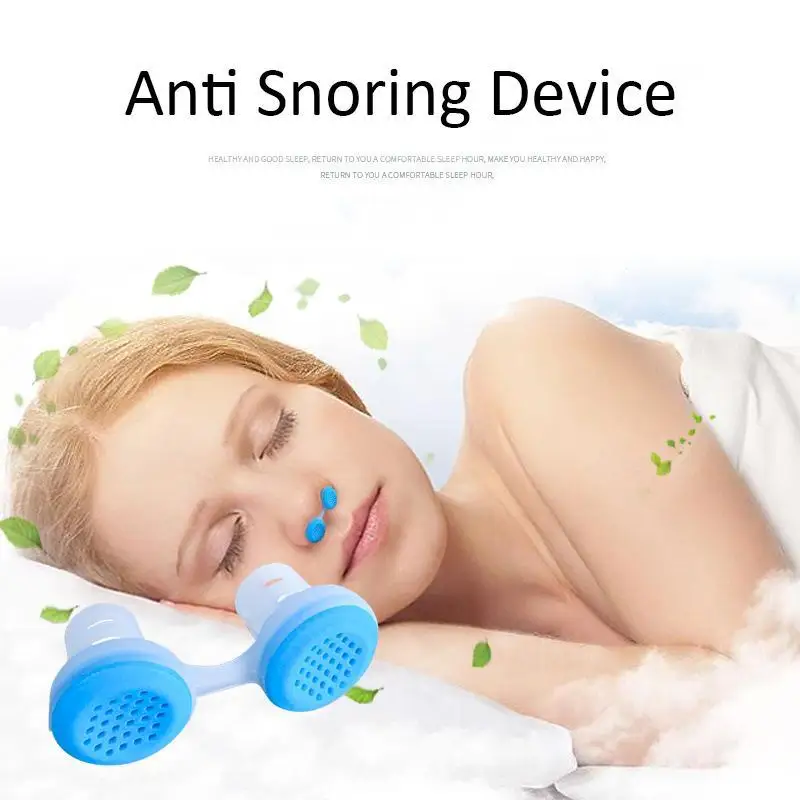New Silicone Anti Snore Nasal Dilators Apnea Aid Device Stop Snoring