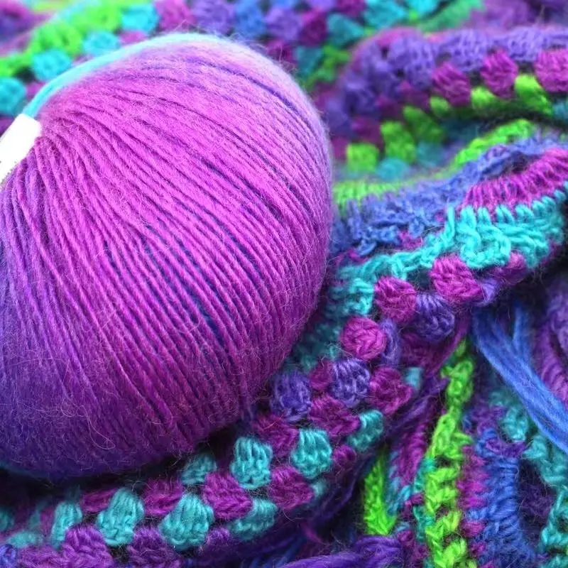 1Pcs Crochet Yarn Cotton Knitting Yarn Crochet Yarn for Knitting Cheap Yarn  Factory Price for Sale