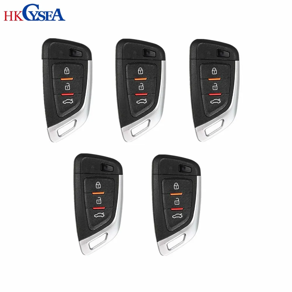 

5pcs Xhorse 3/4 Buttons Smart Key English Version VVDI2 Programmer Universal Wireless/Wire Remote Car Key for MINI VVDI Key Tool