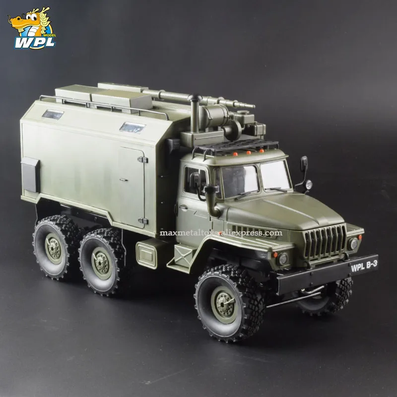  WPL B36 1:16 RC Car 2.4G 6WD Military Truck Crawler Command Communication Vehicle RTR Toy Carrinho 