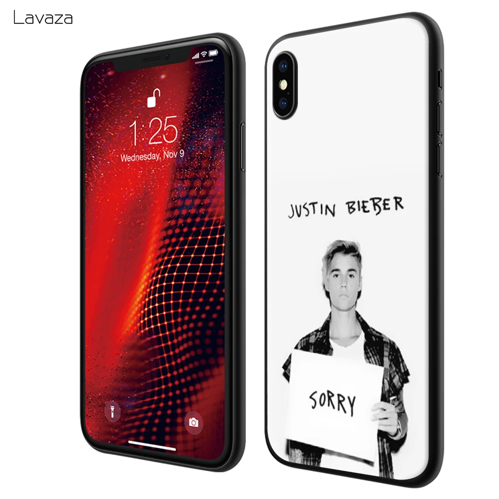 Lavaza Justin Bieber JBiebs J.B Soft Silicone Case Cover for Apple iPhone 6 6S 7 8 Plus 5 5S SE X XS MAX XR TPU Cases