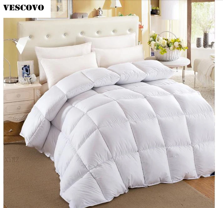 VESCOVO Free shipping full queen king size winter quilts ...