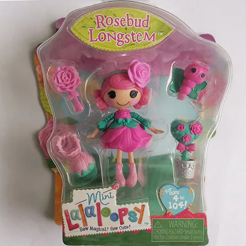 Новое поступление 3 дюймовые оригинальные MGA куклы Lalaloopsy и аксессуары, упакованные в коробку, для девичьего игрушечного домика каждый Uniqu3