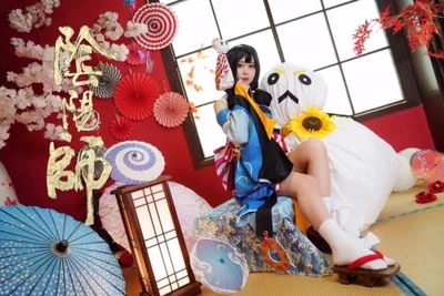 Игра Onmyoji SR Ri He Fang hijoribo кимоно униформа для косплея платье полный комплект Хэллоуин Карнавальный наряд