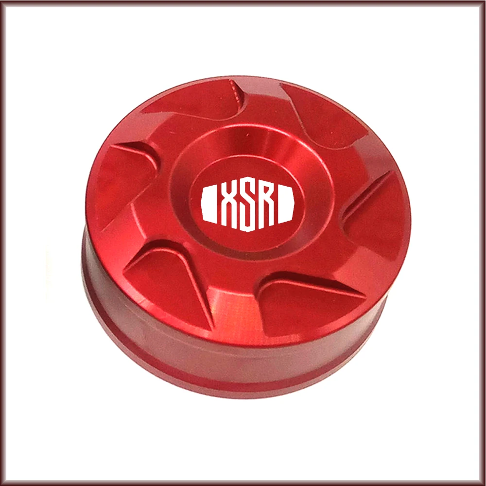 

For YAMAHA XSR 900 XSR900 2016-2019 2018 Motorcycle Accessories Aluminum Rear Brake Fluid Reservoir Cover Cap Red/Blue/Gold CNC