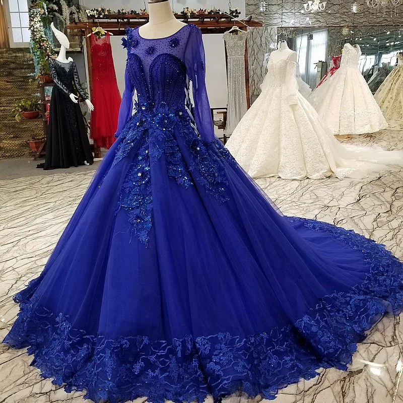 Puffy Long Sleeve Dress