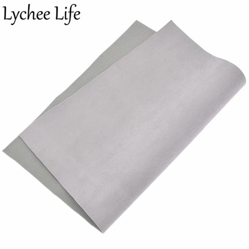 Lychee Life A4 бархатная синтетическая ткань цветная искусственная ткань 29x21 см DIY Современная домашняя одежда текстиль швейная одежда аксессуары - Цвет: 6