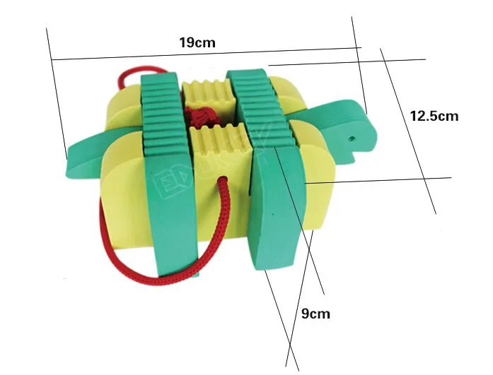 1 пара безопасности EVA черепаха дети ребенок сенсорной интеграции балансировки обучение ранний баланс поезд игрушка спортивные Ходули