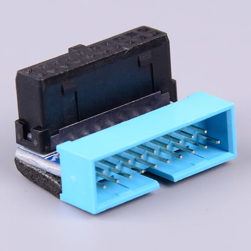 USB 3 0 19P 20P разъем 90 градусов материнская плата шасси переднее сиденье