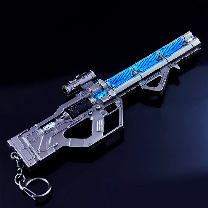 APEX Legends пистолет модели игрушки для детей Подарки Battle Royale пистолет брелок Металлический APEX - Цвет: Ha Woke