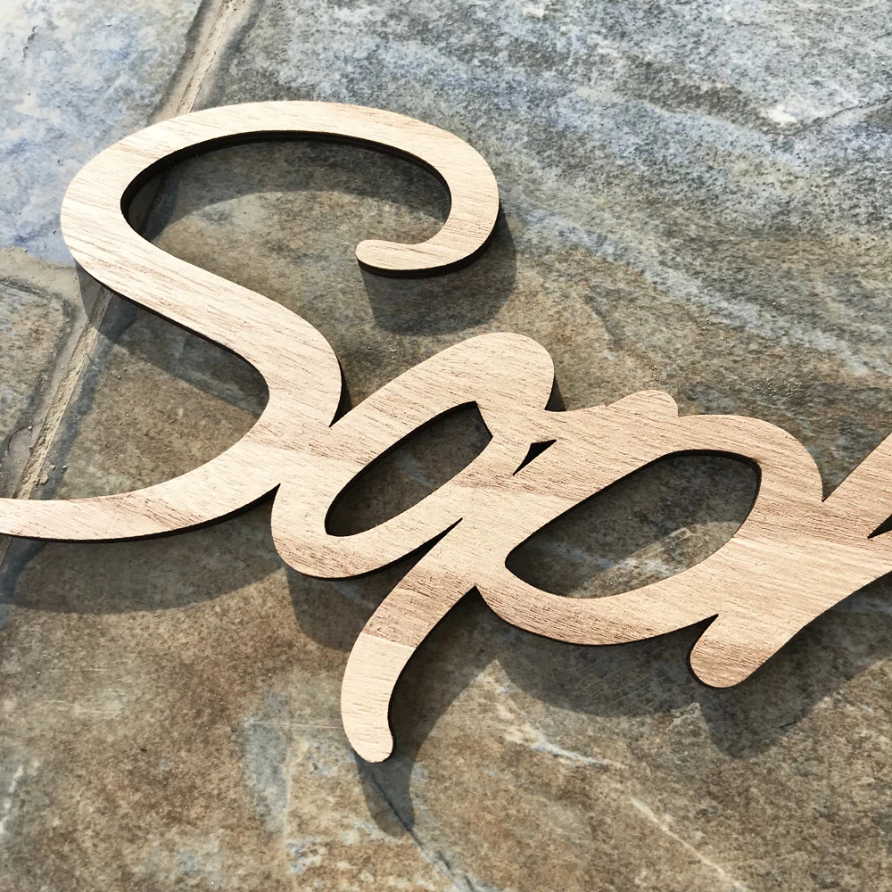  Pesonalized Names wood Signs Custom Name Sign Table Decor Wedding Table Wooden Letters Wood Baby Na
