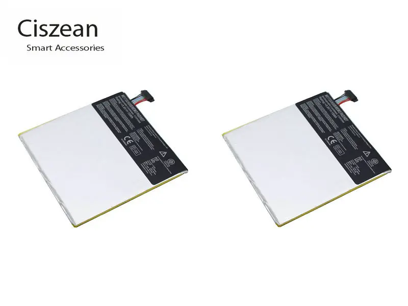 Ciszean 2x3950 мАч C11P1304 запасная деталь для Asus MEMO PAD HD 7 ME173X HD7 ME173 K00B батареи батарея |
