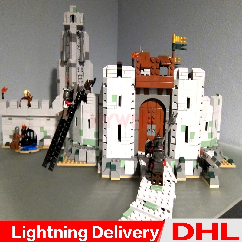 

LP 16013 The Lord of the Rings Series The Battle Of Helm' Deep Building Blocks Bricks Set Lelyesings Toys Gifts Clone 9474