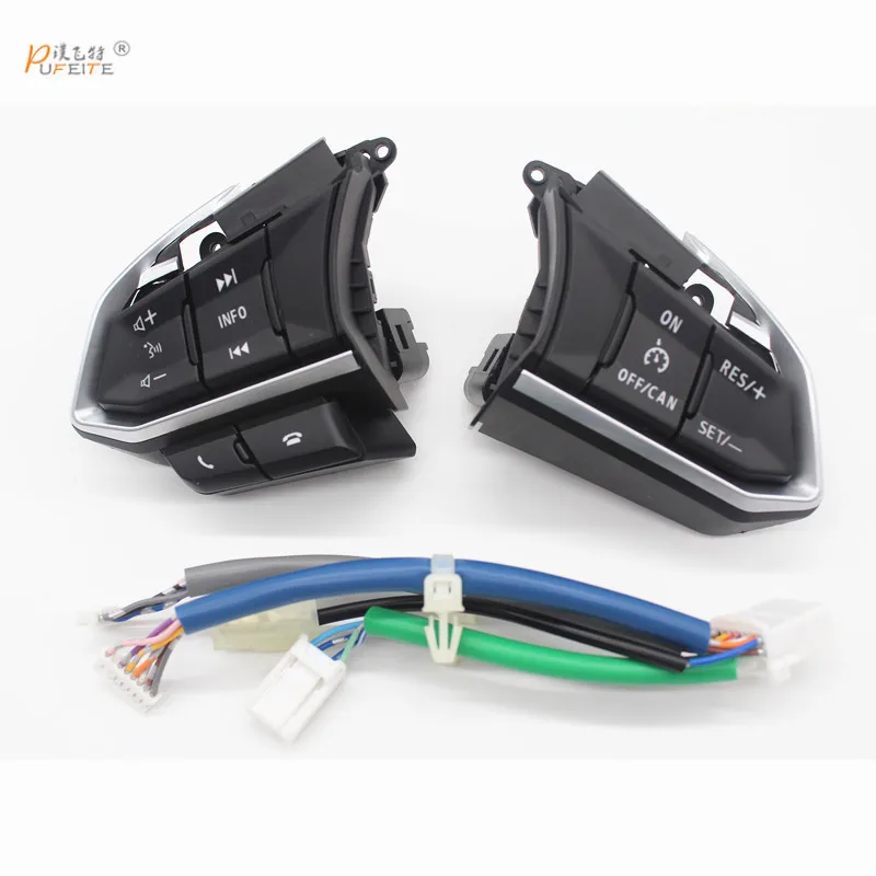 

free shipping Steering Wheel Button For Mazda CX-5 CX4 AXELA ATENZA 2017 for Bluetooth Phone Cruise Control Volume controller