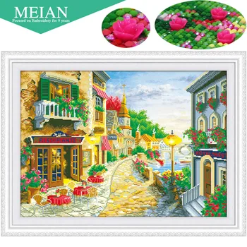 

3D DIY Diamond Embroidery,5D Diamond painting,Diamonds mosaic Street rhinestone cross stitch,needlework,Christmas,decor,gift,new