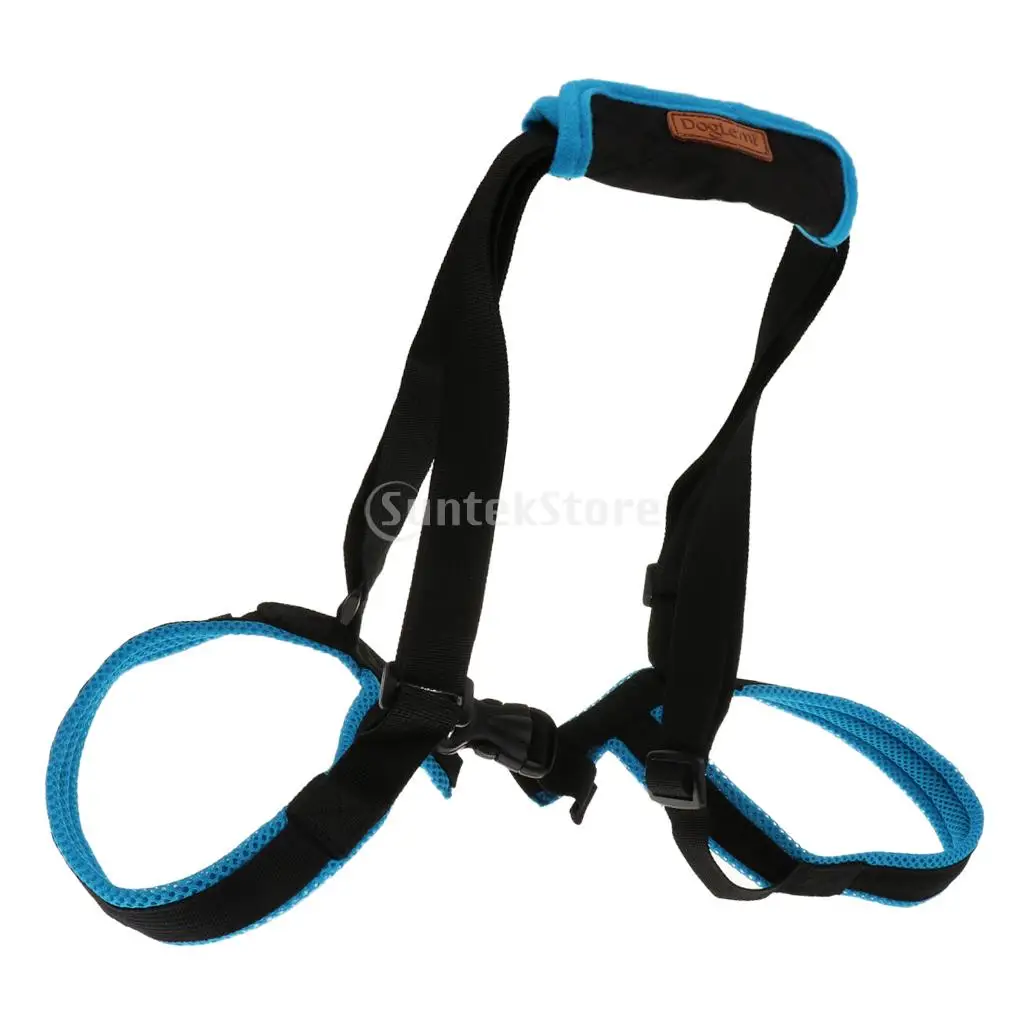 Pet Dog Hind Leg Auxiliary Belt Lift Harness Mobility Support Harness with Assist Sling for Old Injured Dogs
