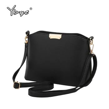 

YBYT brand 2019 new simple casual women satchel hot sale lady high quality shopping shell bag shoulder messenger crossbody bags