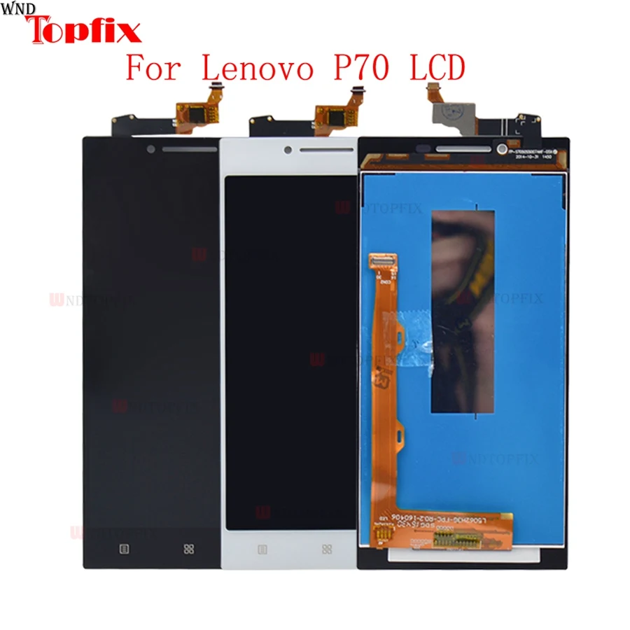 In Stock 5.0Inch LCD For Lenovo P70 100%Tested LCD Display Touch Screen Digitizer Assembly With Frame Replacement For Lenovo P70 (7)