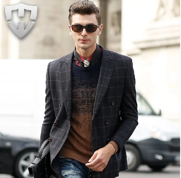 MWAMI High Quality 2015 Men 100% Wool Warm Formal Suits Jackets Fashion ...