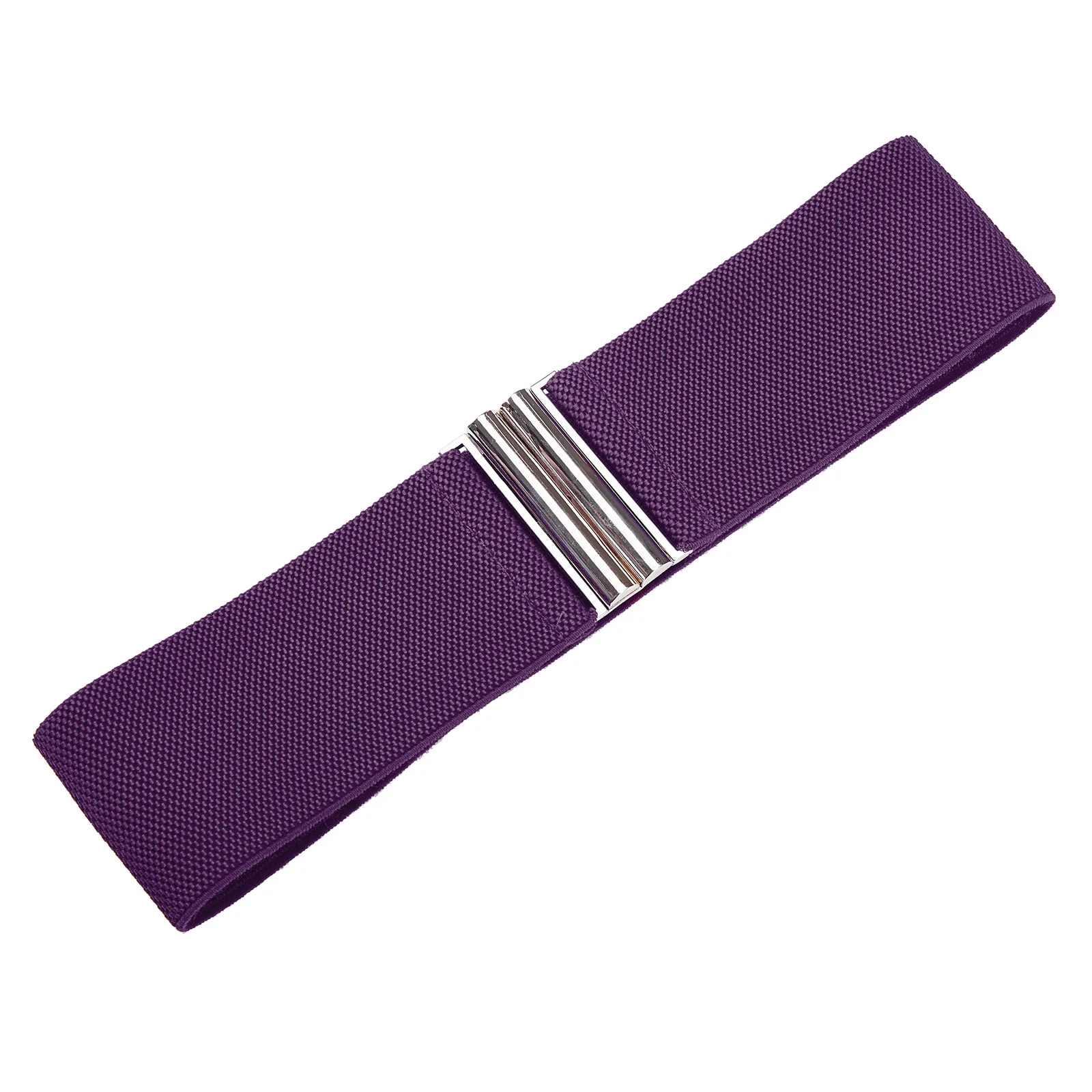 

Metal Hook Elastic Waist Belt Women Waistband Lady for Dress Fashion Stretchy Buckle Retro Interlock Convenient
