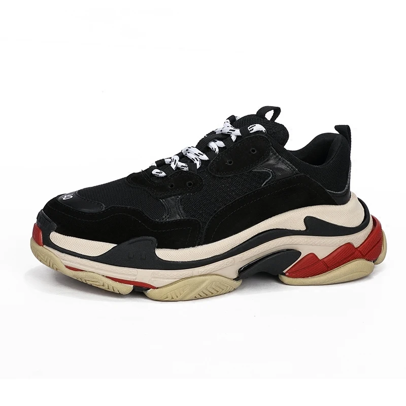 MStacchi Men Height Increasing Shoes Man Lace-Up Breathable Casual Sneakers Male Brand Fashion Chunky Sneakers Couple Dad Shoes