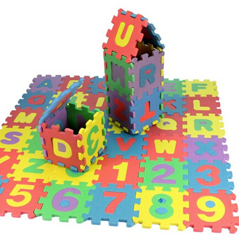

36pcs EVA Puzzle Baby Toys Foam Alphabet Numbers Play Mat Floor Kids Carpet Carpet for Children Letter Animal Safety Kids
