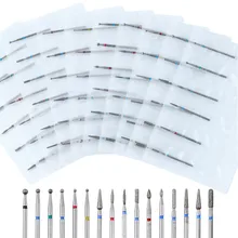 6 шт./упак. фрез для маникюра/педикюра с бриллиантами Электрический Фрезер для Электрический маникюр ногтей дрель фрезы для фрезерного станка