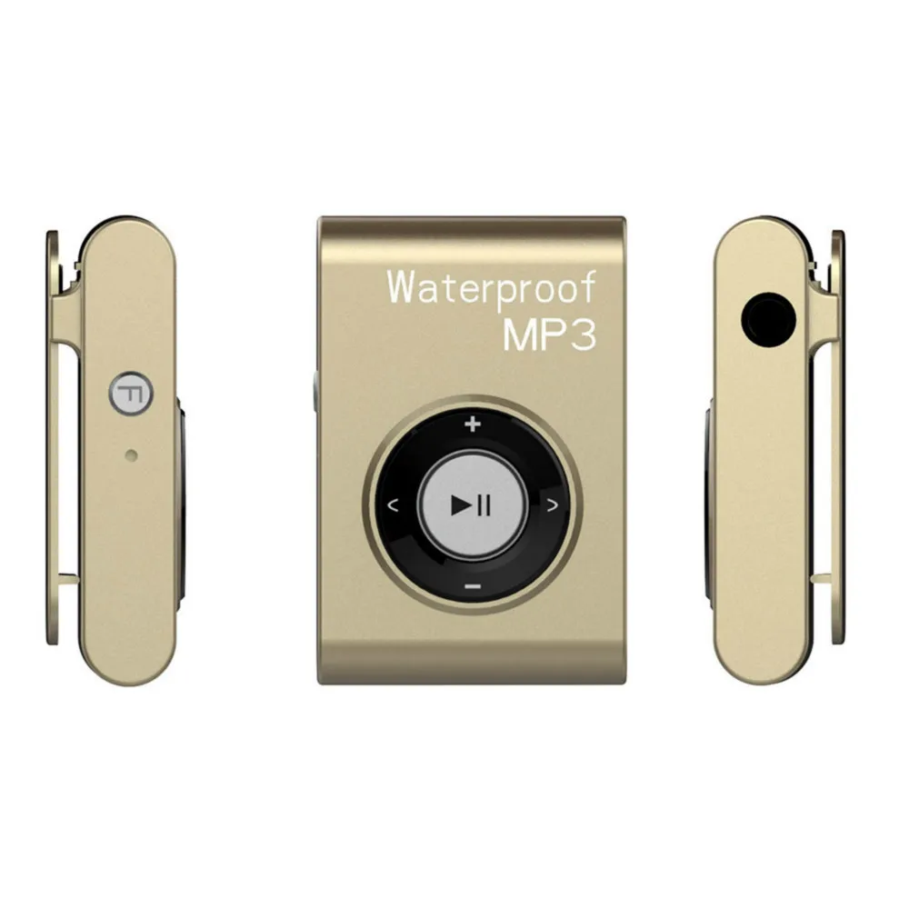 

Mp3 music player HiFi lossless sound quality waterproof IPX8FM radio function Walkman clip head sports underwater large capacity