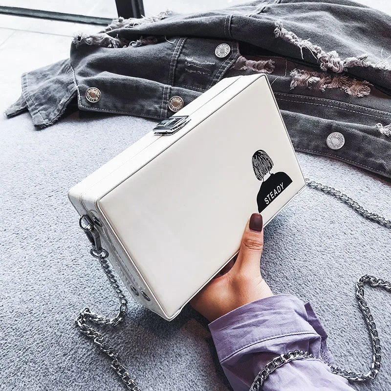 ETAILL خمر بو الجلود مربع نمط دلو حقيبة المرأة عارضة مربع سلاسل اليد الكتف حقيبة السيدات Crossbody رسول حقيبة ETAILL خمر بو الجلود مربع نمط دلو حقيبة المرأة عارضة مربع سلاسل اليد الكتف حقيبة السيدات Crossbody رسول حقيبة