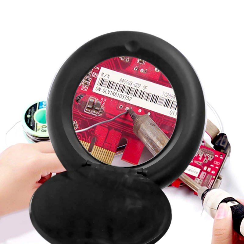 5X 10X Magnifier With 40 LED Lighting 05