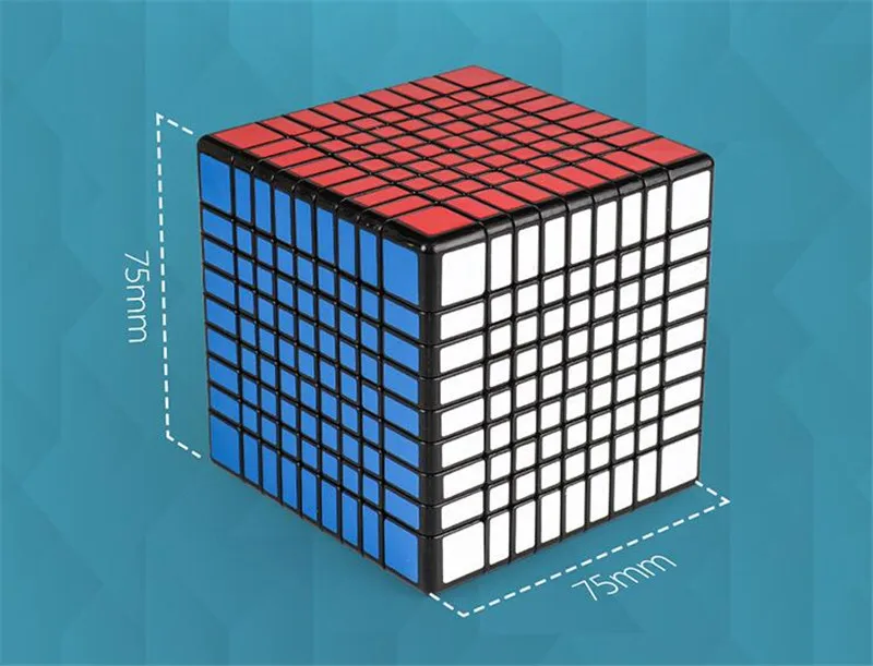 MuYu MF9 cube 9x9x9 скоростной Кубик Рубика для профессионалов твист хороший пазл игрушечные кубики для детей подарок соревнования magico Cubo 3 цвета