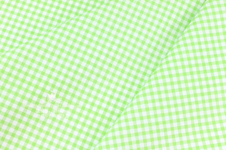 Зеленая Цветочная сетка в горошек, хлопковая ткань для поделок, Лоскутная стеганая ткань, ручная работа, ткань для шитья, детское платье, домашний текстиль