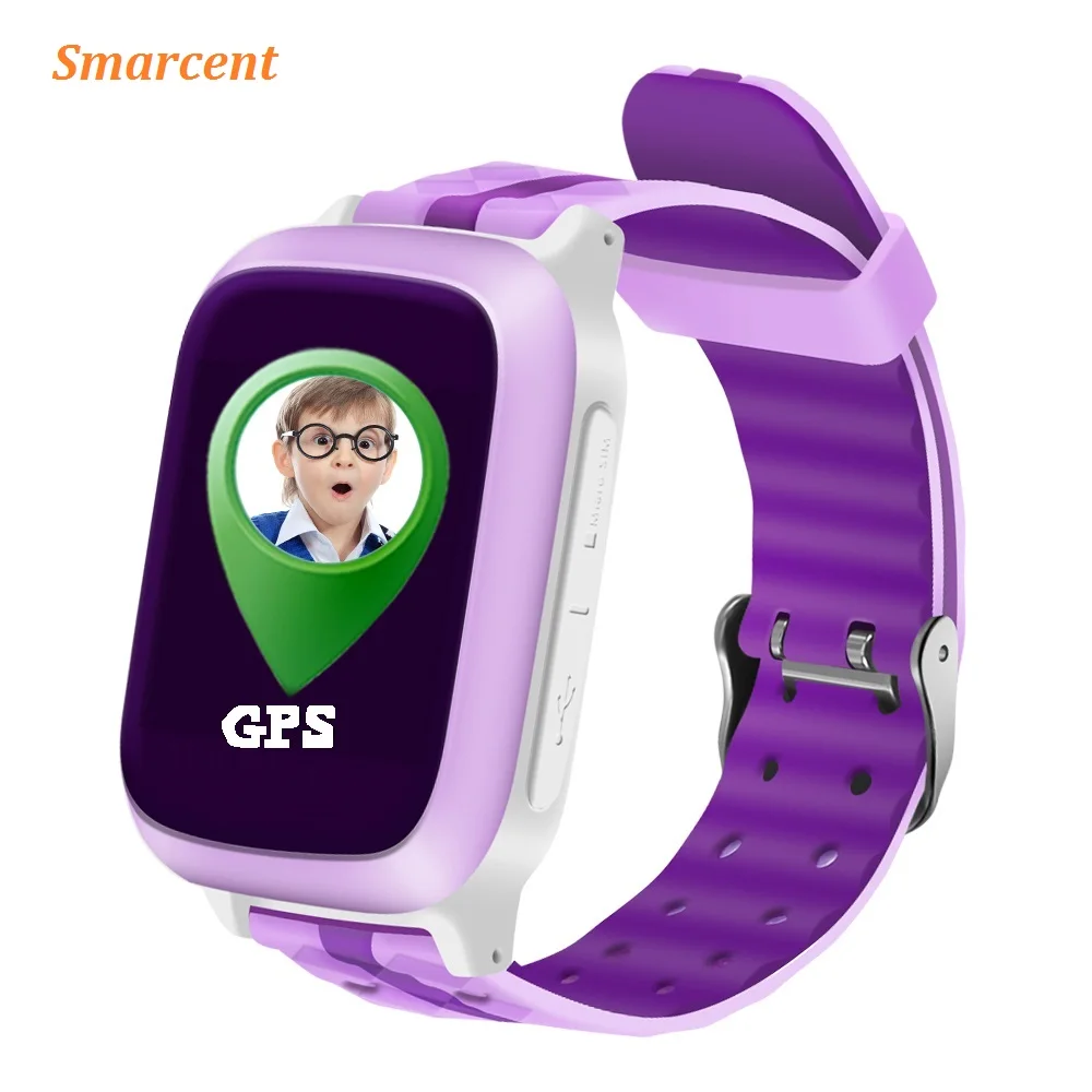 Смарт часы Детские Smarcent DS18 GPS Wi Fi трекер SOS звонок SMS поддержка SIM карты смарт PK