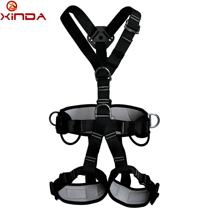 XINDA professional Rock Climbing High altitude Full Body Safety Belt Harnesses Anti Fall Protective Gear Top Quality