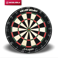 2017 WINMAX Best Quality 18 Inch Round Wire System Professional Bristle Dartboard for Match Play with a set of Steel Tip Dart