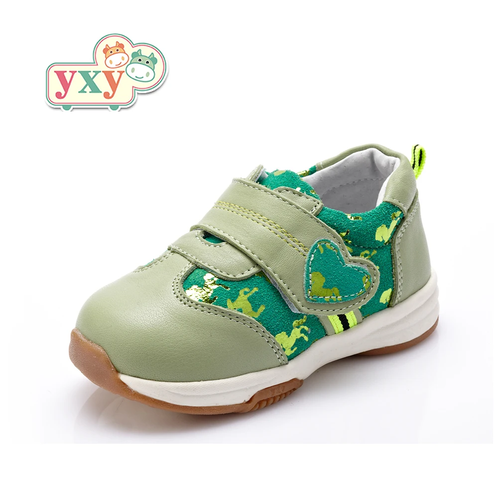 

YXY 2019 new spring kids boy girls function casual protection shoes Genuine Leather running children girls boys love shoes TPR