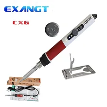 CXG DT70 Регулируемый паяльник паяльная станция с европейской вилкой 220 в 70 Вт Керамический нагреватель замена паяльной станции HAKKO