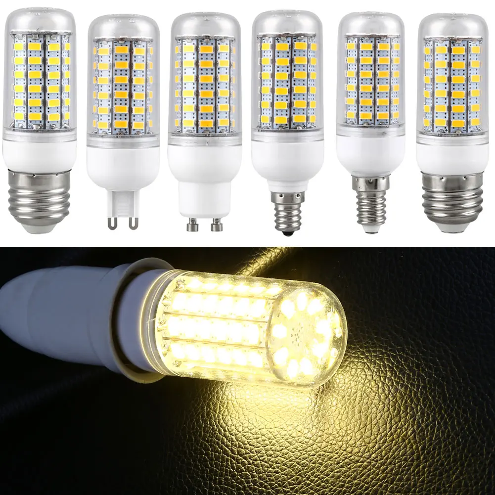 

220V 15W SMD 5730 Corn 69-LED Bulb Lamp Bedroom Lighting Light Warm White