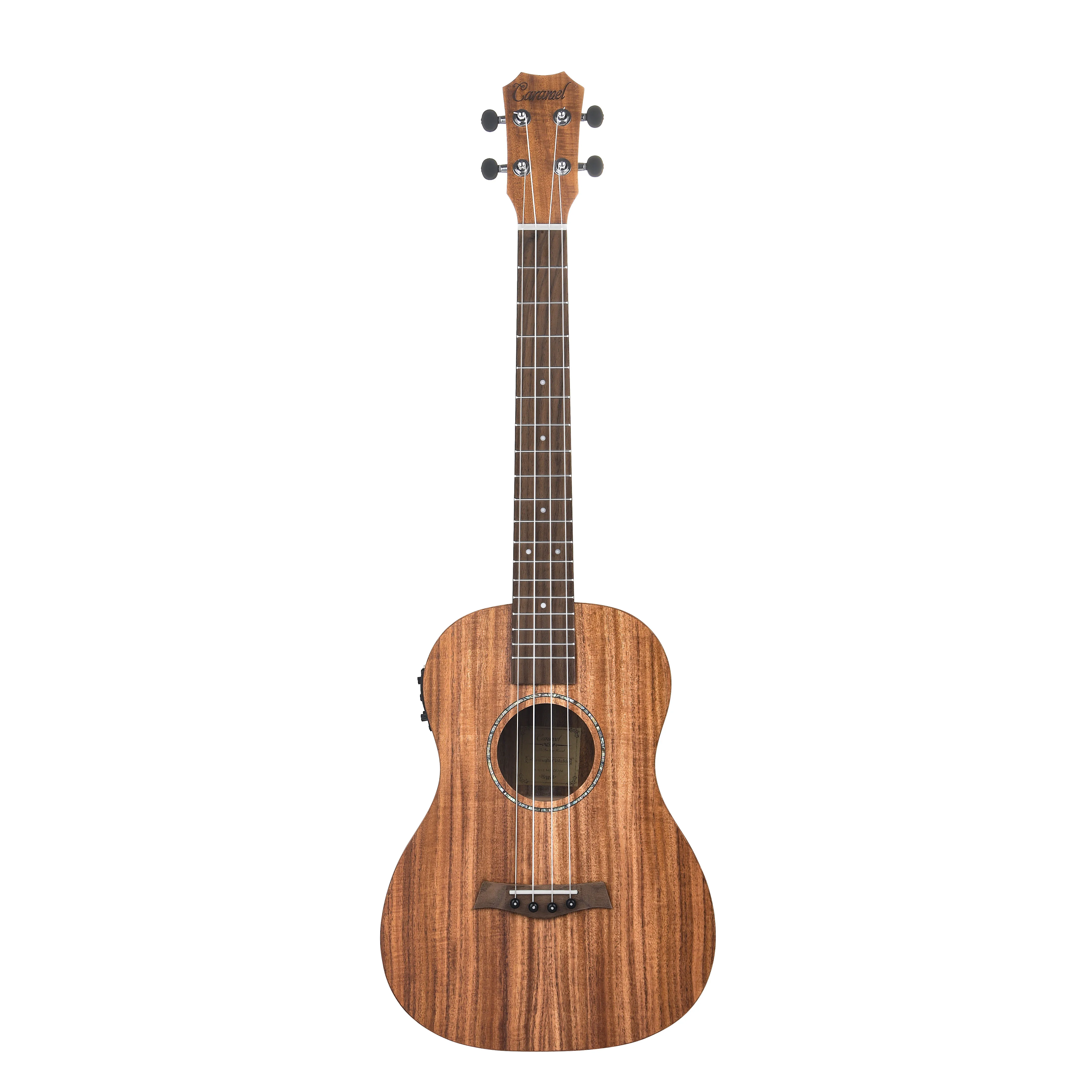Caramel CB204 All Solid Acacia Baritone Acoustic & Electric Ukulele
