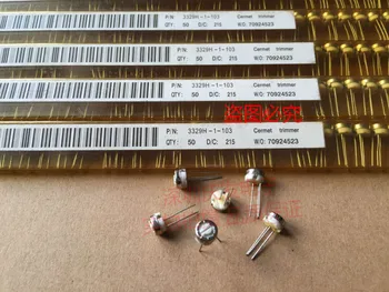 

Original new 100% 3329H-1-103 10K potentiometer single-loop precision adjustable resistance 3pin long-foot miniature (SWITCH)