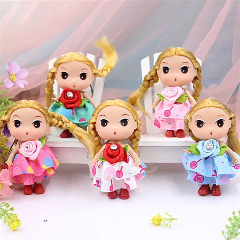 Kawaii кулон в форме куклы милая детская игрушка брелок сумки украшения для малыша