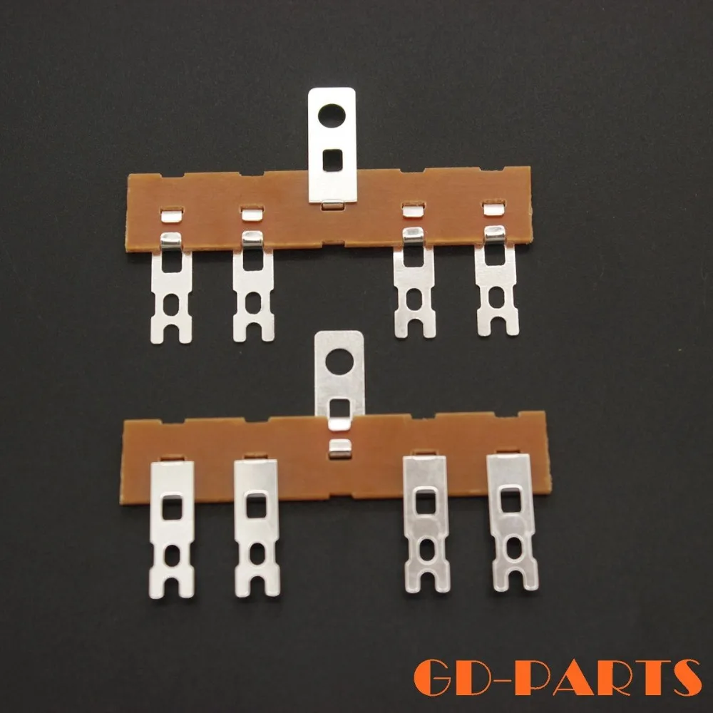

10PCS 4 posts Bakelite Tag Strip Terminal Lug Board Turret Board For Vintage Hifi Audio Tube Amplifier Guitar AMP DIY Project