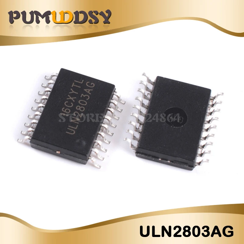 

10pcs ULN2803AFWG SOP18 ULN2803AG SOP ULN2803 SMD ULN2803A ULN2803ADW new original free shipping