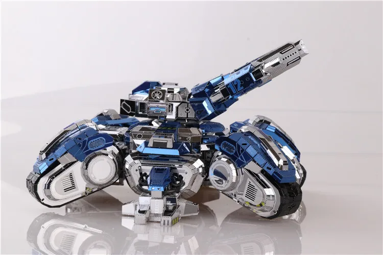 2017 MU 3D металлическая сборка головоломка осадное издание Танк модель YM N025 D DIY