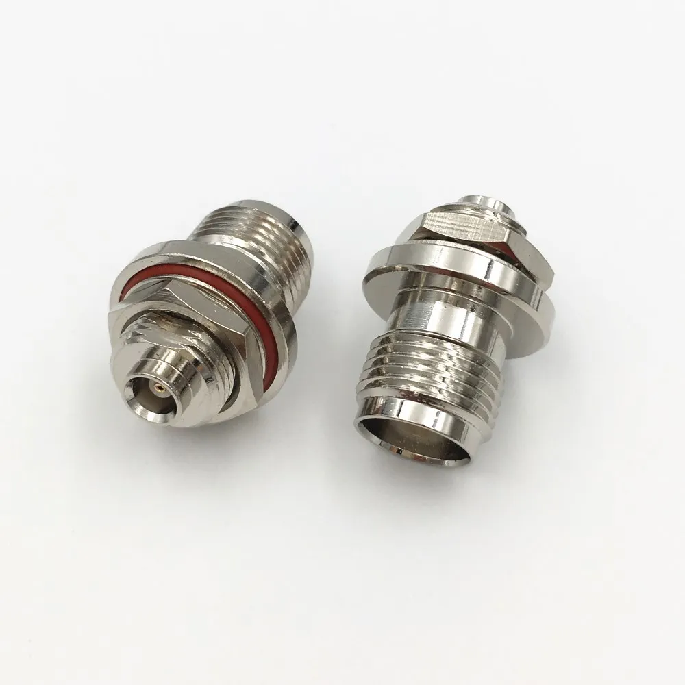 10 шт. латунный TNC Гнездовой разъем к MCX гнездовой RF коаксиальный