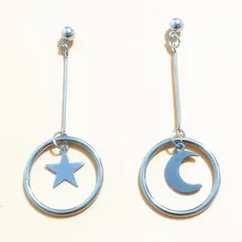 Новые серьги-капельки для мужчин и женщин из нержавеющей стали, модные корейские серьги-гвоздики