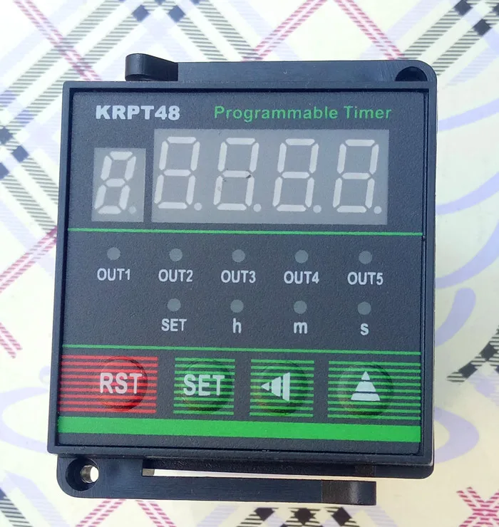 US $48.50 Programmable Multi Channel Time Relay 5 Way Recyclable Industrial Time Controller Digital