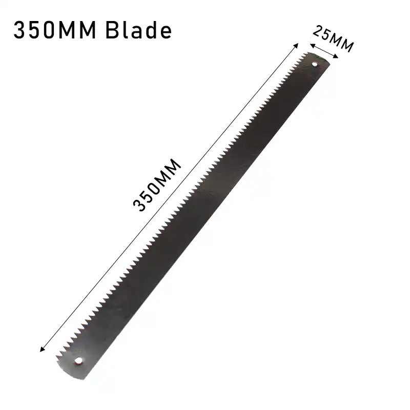 350mm 450mm 550mm Frame Saw Replacement Blade 65Mn Steel 7TPI Hand Saw